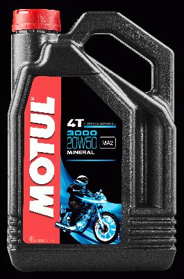 Ulei MOTUL 20W50 4L 3000 4T MINERAL / MOTORCYCLE